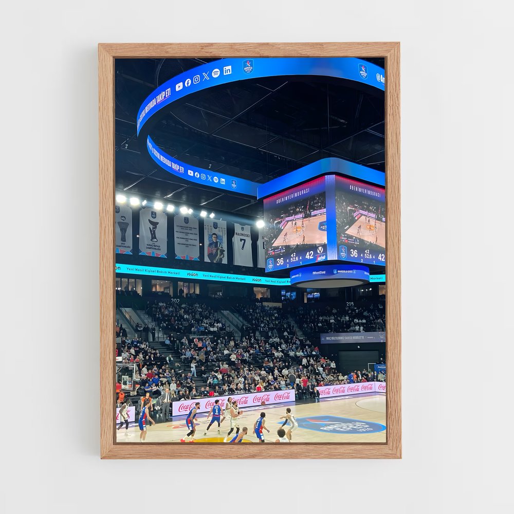 Poster L'Esprit de l'Arène – affiche Basketball (vue 4)